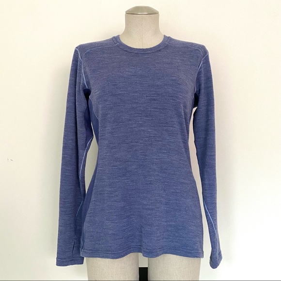 Kuhl AKKOMPLICE KREW Merino Base Layer Blue Size L